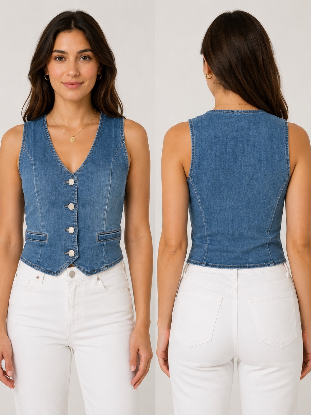 OAT NY Denim Vest